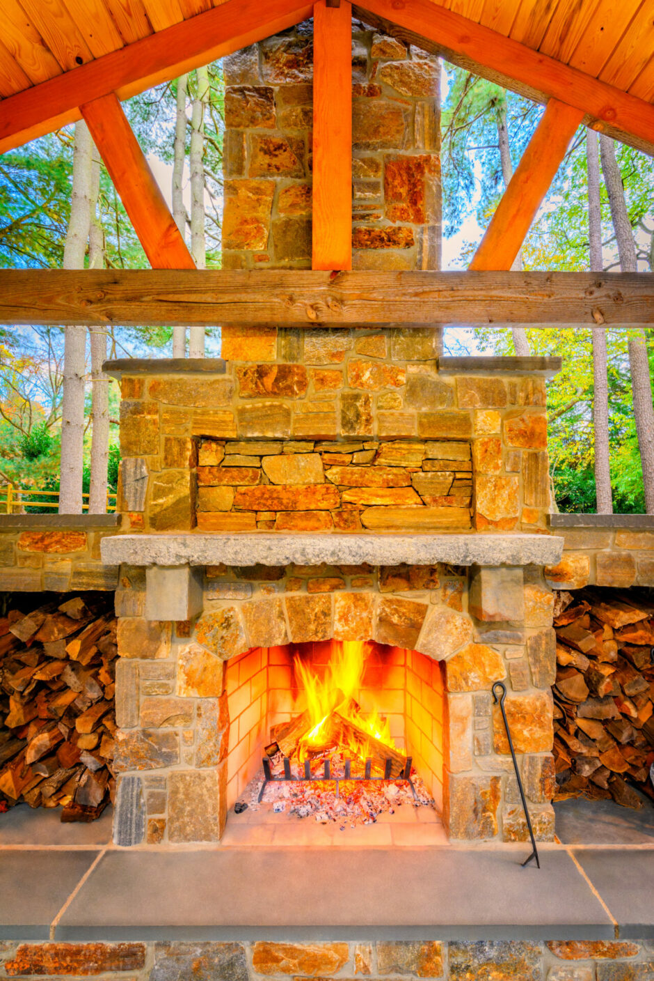 Custom Pool, Pergola, Outdoor Fireplace, and more Borsello Landscaping